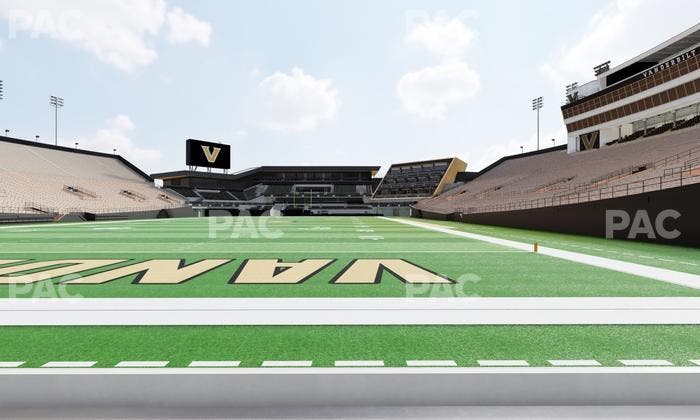 FirstBank Stadium - Section North Endzone Field Level Wc Seat View