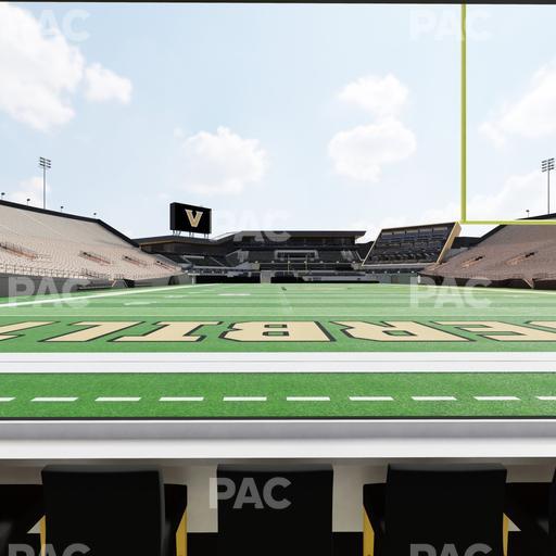 FirstBank Stadium - Section North Endzone Field Level Seat View