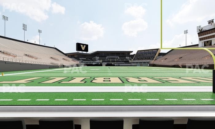 FirstBank Stadium - Section North Endzone Field Level Seat View
