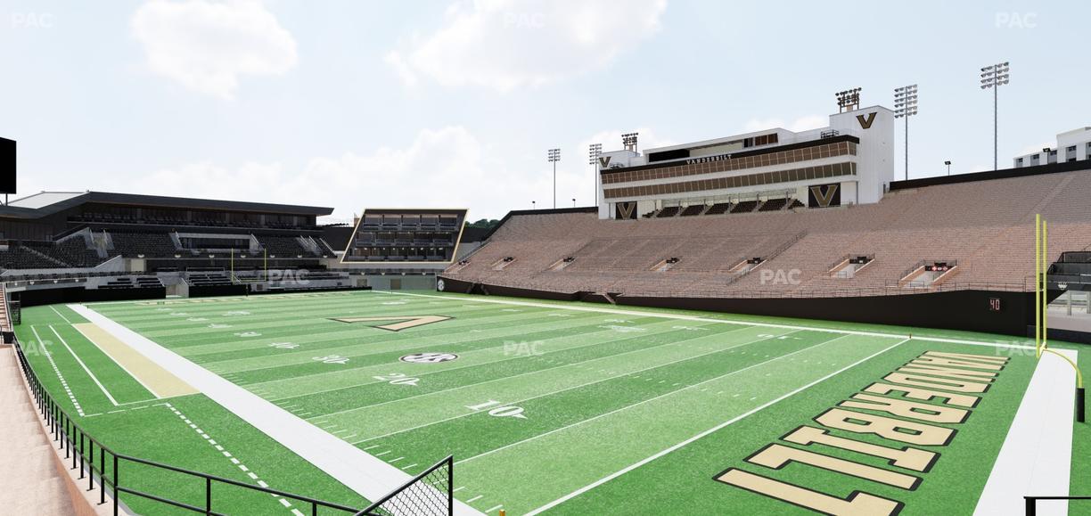 FirstBank Stadium - Section North Endzone Terrace Sro E Seat View