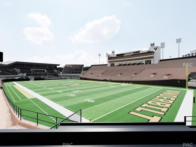 FirstBank Stadium - Section North Endzone Terrace Sro E Seat View