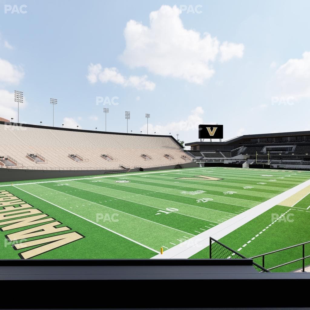 FirstBank Stadium - Section North Endzone Terrace Sro W Seat View