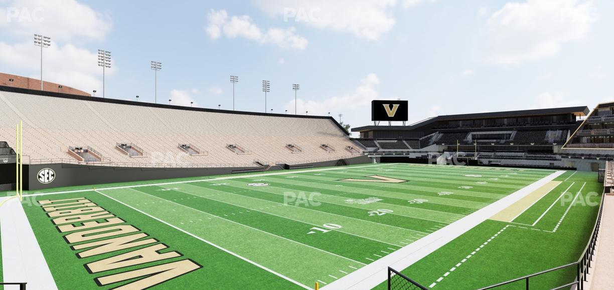 FirstBank Stadium - Section North Endzone Terrace Sro W Seat View