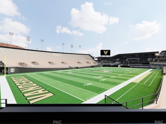 FirstBank Stadium - Section North Endzone Terrace Sro W Seat View