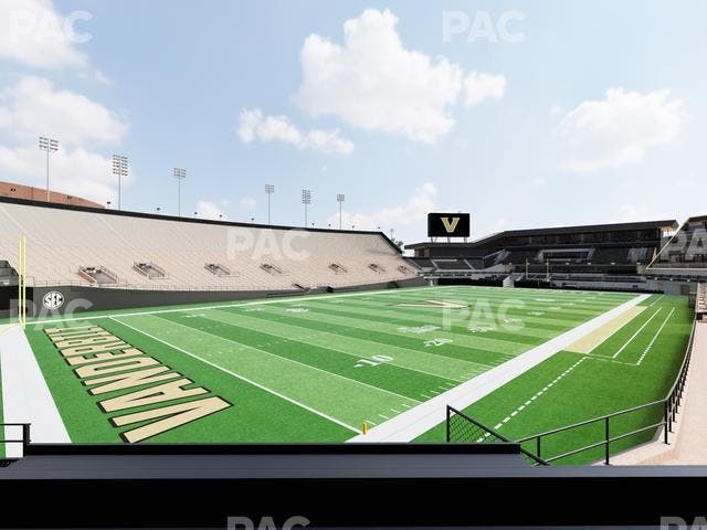 FirstBank Stadium - Section North Endzone Terrace Sro W Seat View