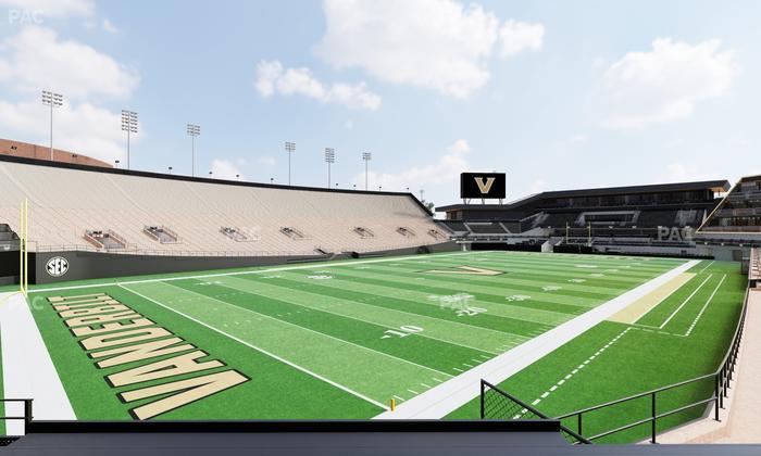 FirstBank Stadium - Section North Endzone Terrace Sro W Seat View