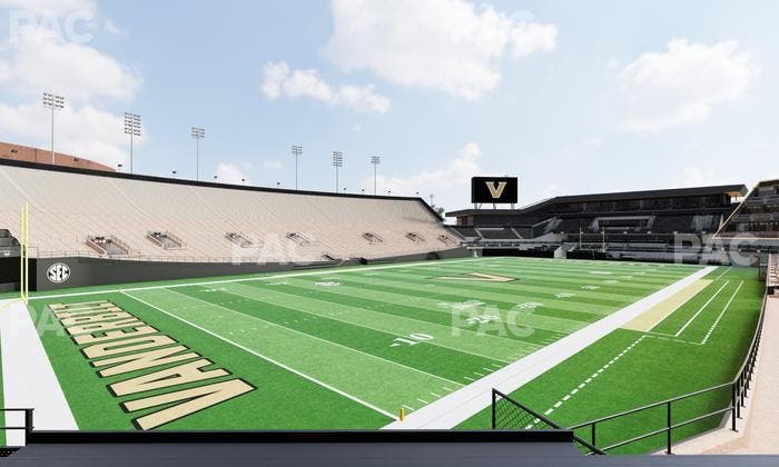 FirstBank Stadium - Section North Endzone Terrace Sro W Seat View