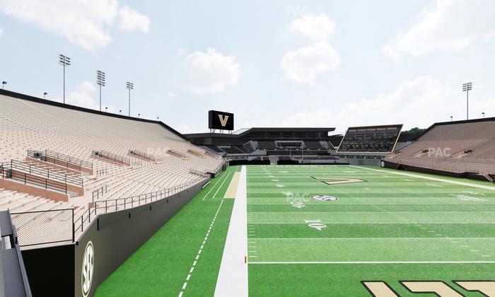 FirstBank Stadium - Section North Endzone Terrace Wc E Seat View