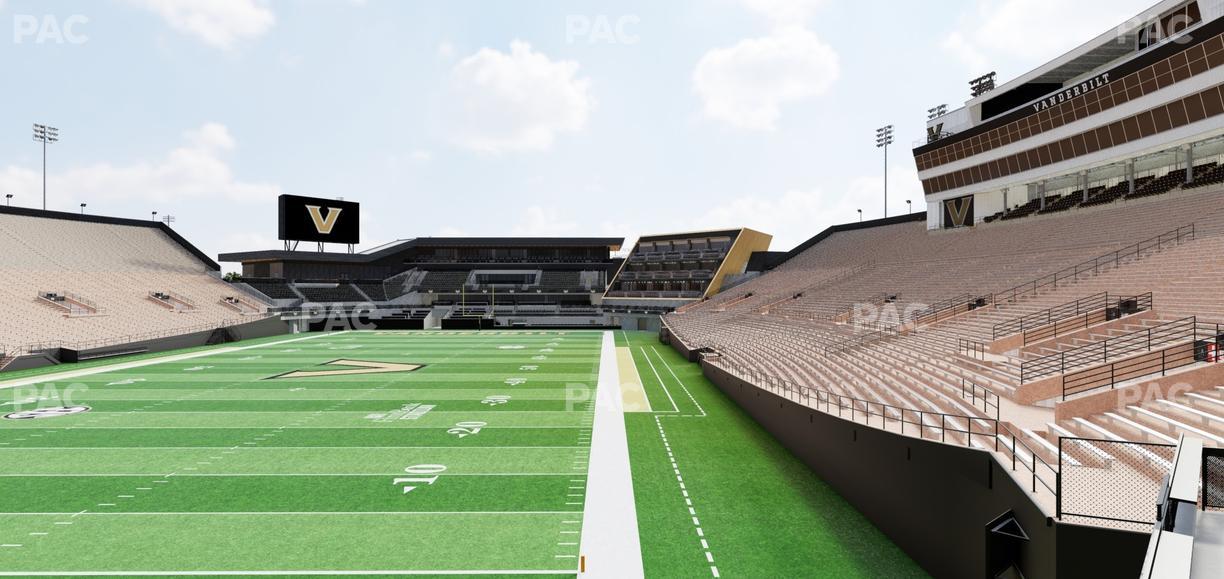FirstBank Stadium - Section North Endzone Terrace Wc W Seat View