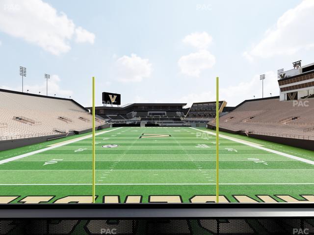 FirstBank Stadium - Section North Endzone Terrace Seat View