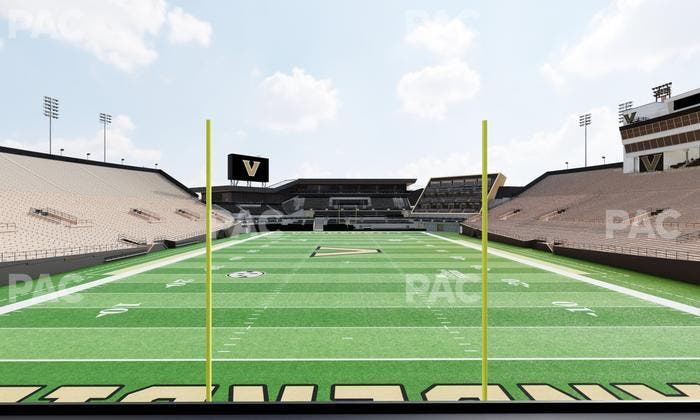 FirstBank Stadium - Section North Endzone Terrace Seat View