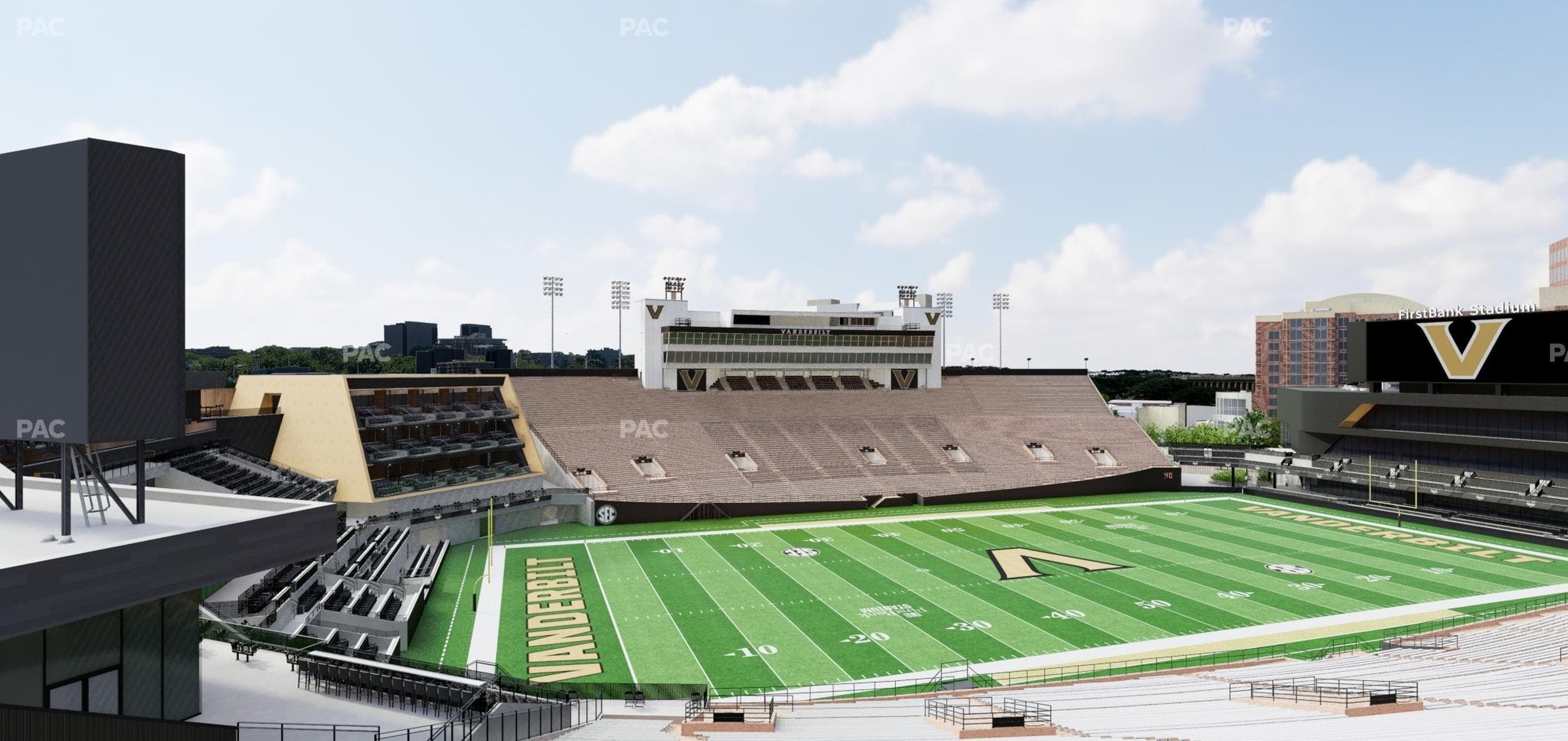 FirstBank Stadium - Section P Seat View