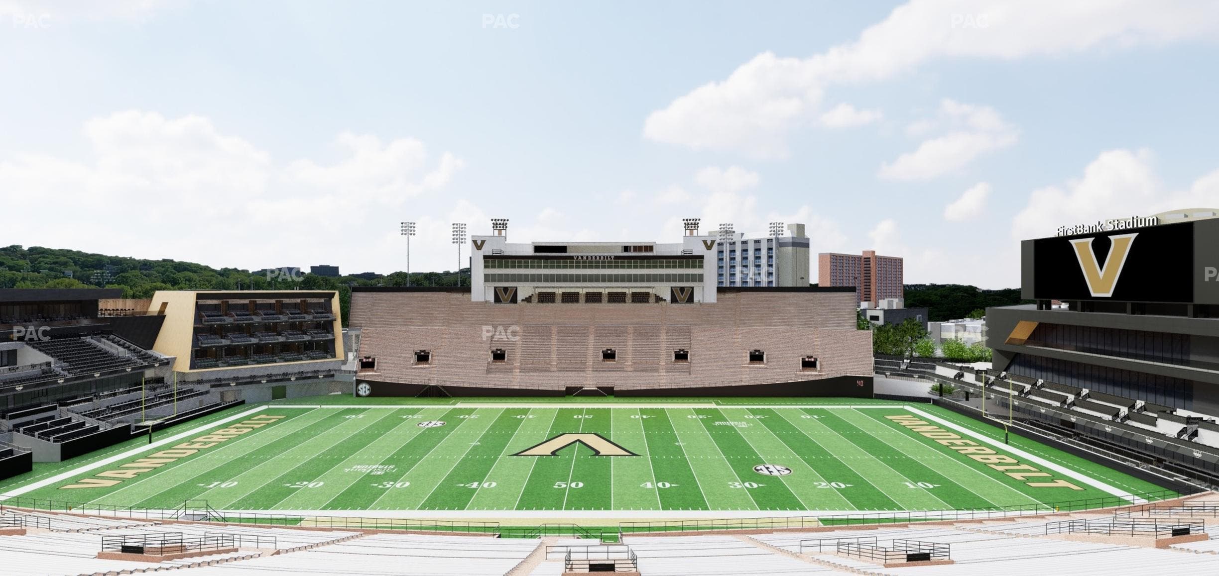FirstBank Stadium - Section S Seat View