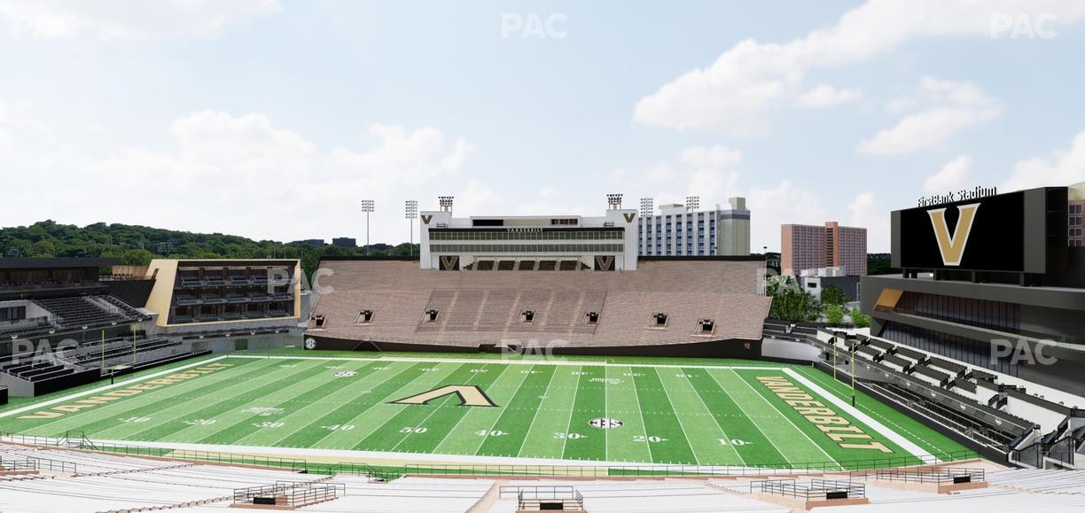 FirstBank Stadium - Section T Seat View