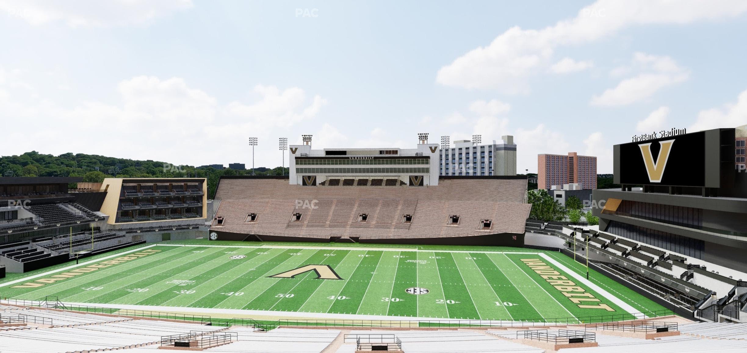 FirstBank Stadium - Section T Seat View