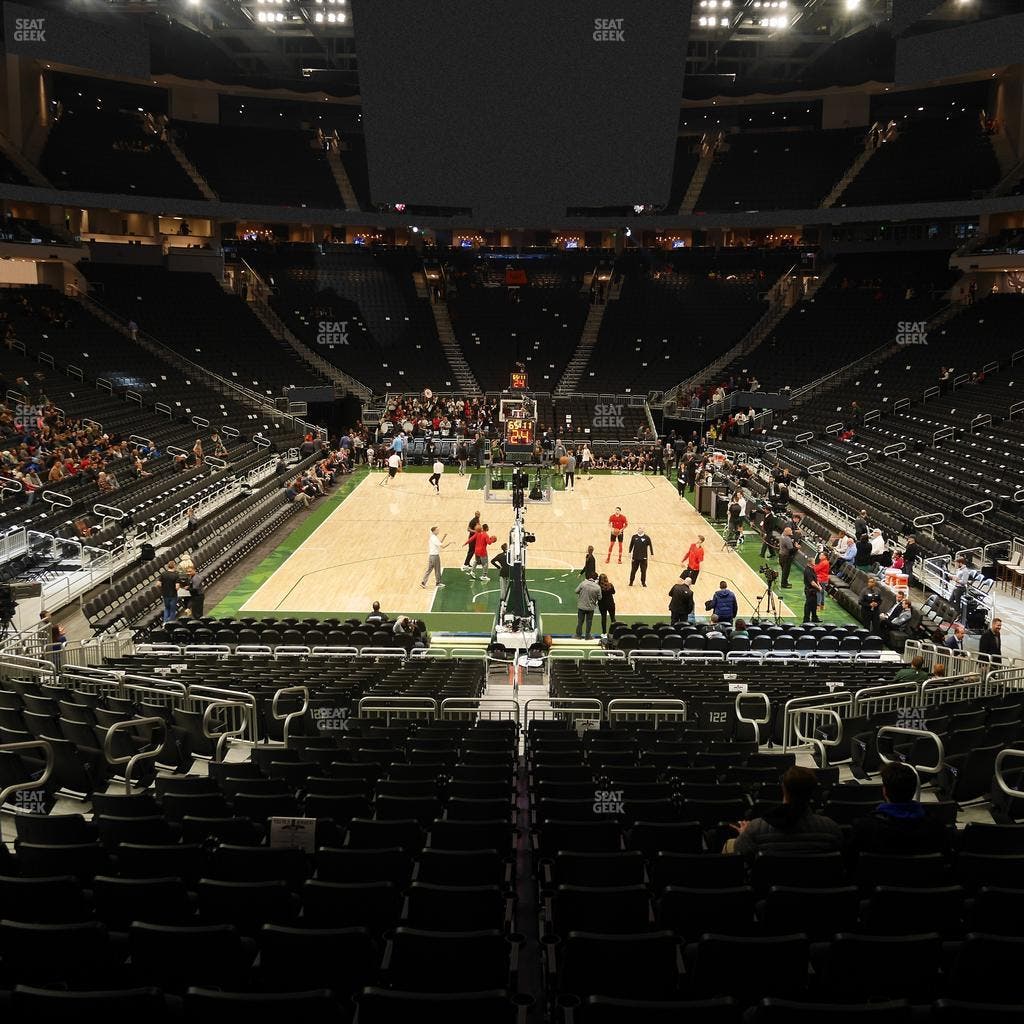Fiserv Forum - Section 101 Seat View