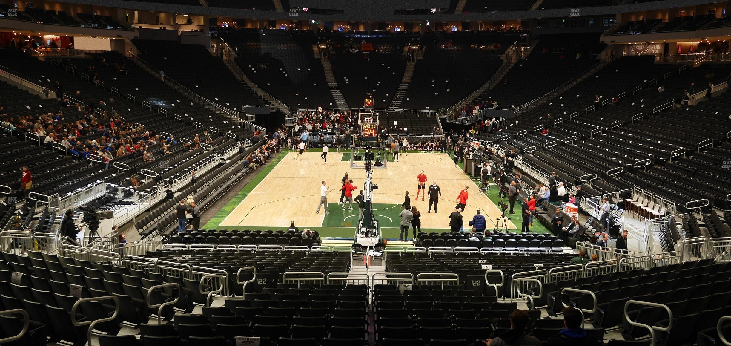 Fiserv Forum - Section 101 Seat View