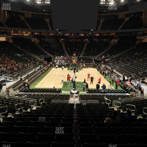 Fiserv Forum - Section 101 Seat View