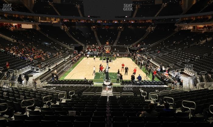 Fiserv Forum - Section 101 Seat View