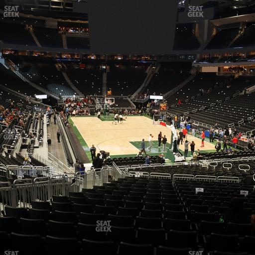 Fiserv Forum - Section 102 Seat View