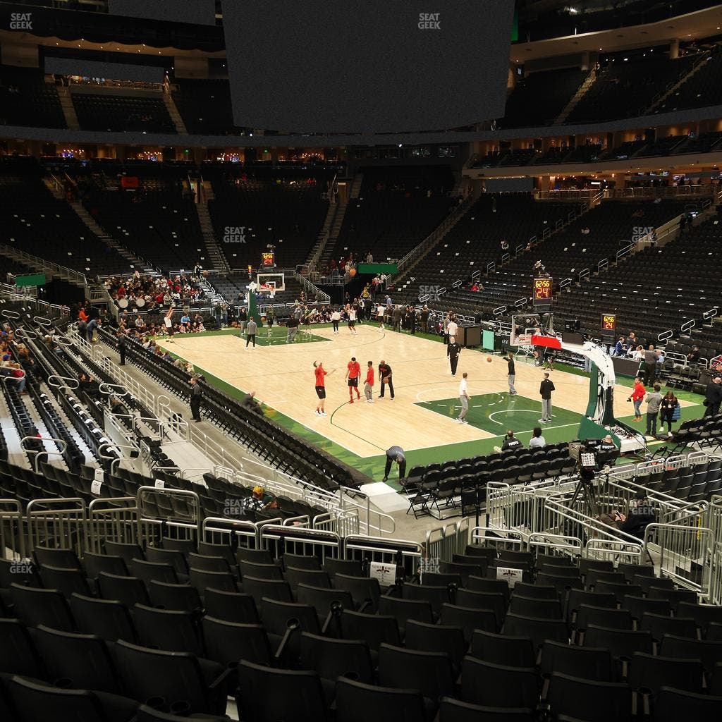 Fiserv Forum - Section 103 Seat View