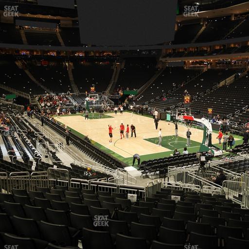 Fiserv Forum - Section 103 Seat View