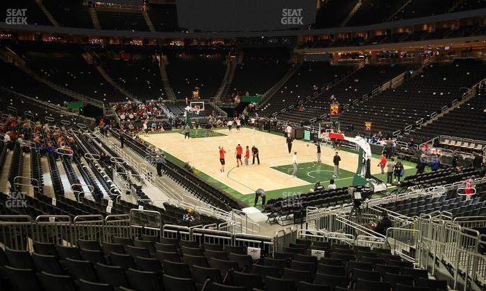 Fiserv Forum - Section 103 Seat View