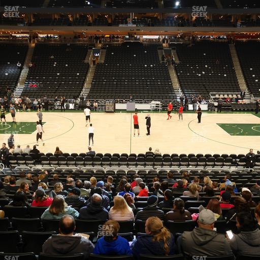 Fiserv Forum - Section 106 Seat View