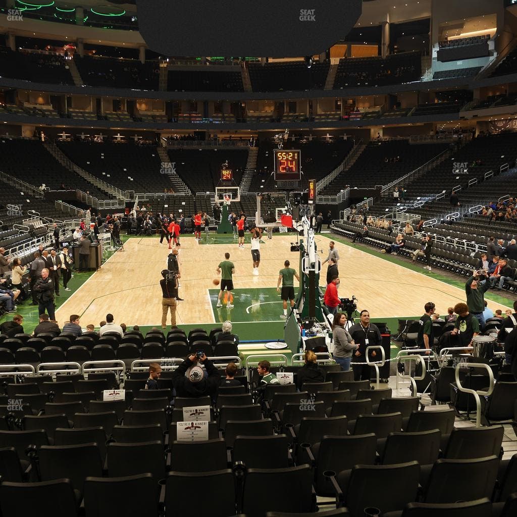 Fiserv Forum - Section 111 Seat View