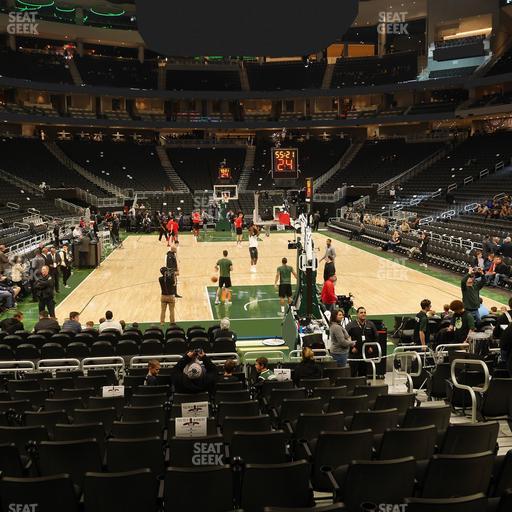 Fiserv Forum - Section 111 Seat View
