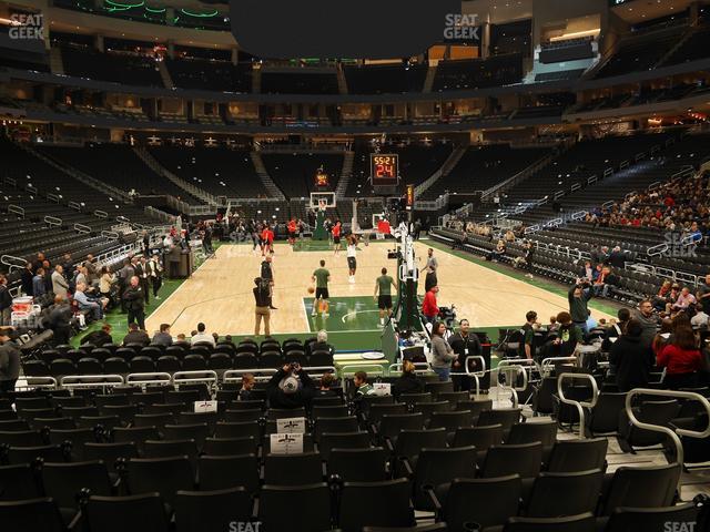 Fiserv Forum - Section 111 Seat View