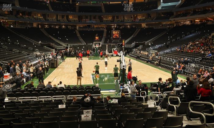 Fiserv Forum - Section 111 Seat View