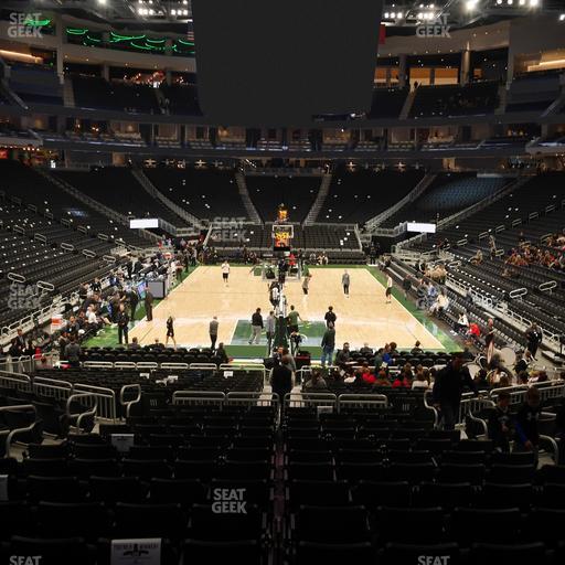 Fiserv Forum - Section 112 Seat View