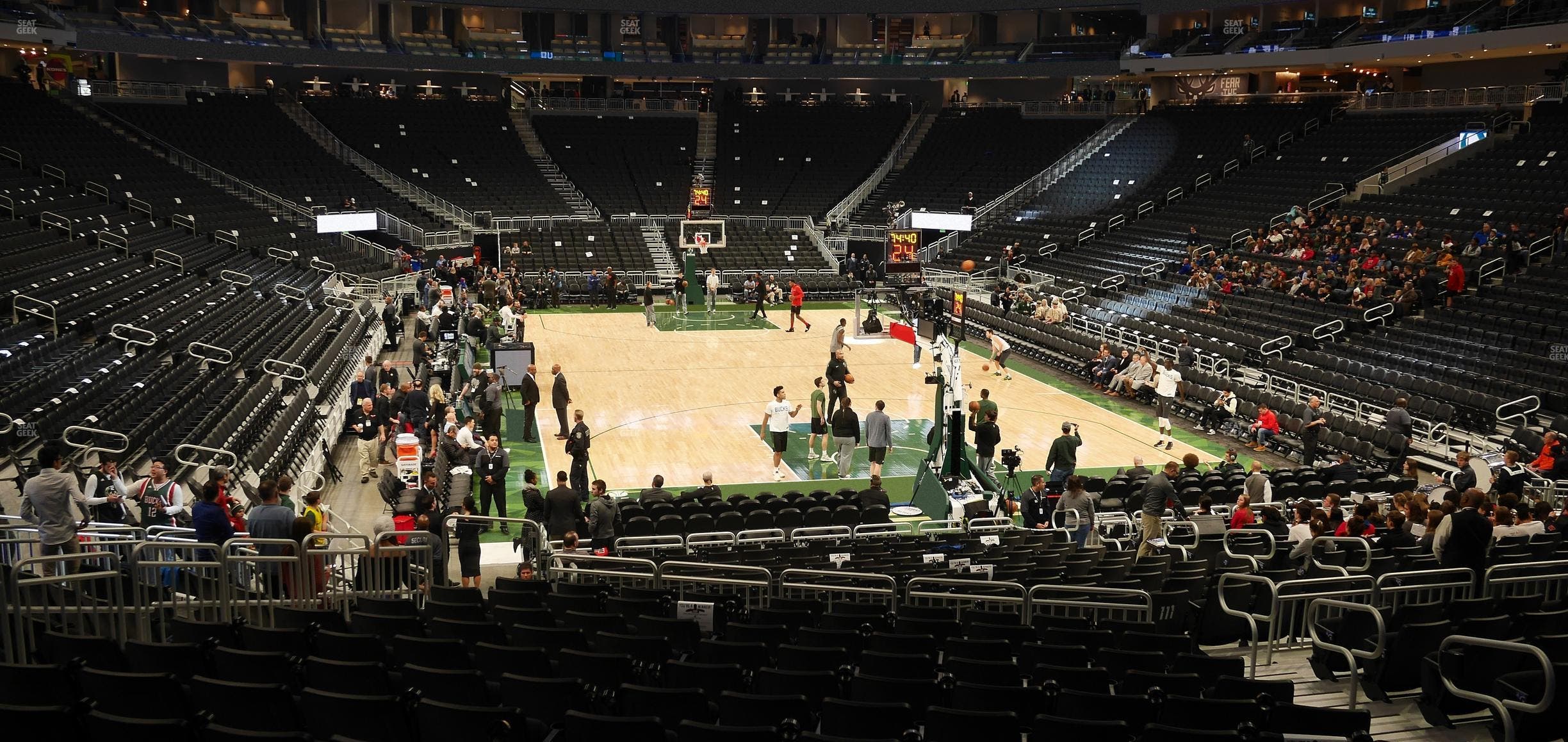 Fiserv Forum - Section 113 Seat View