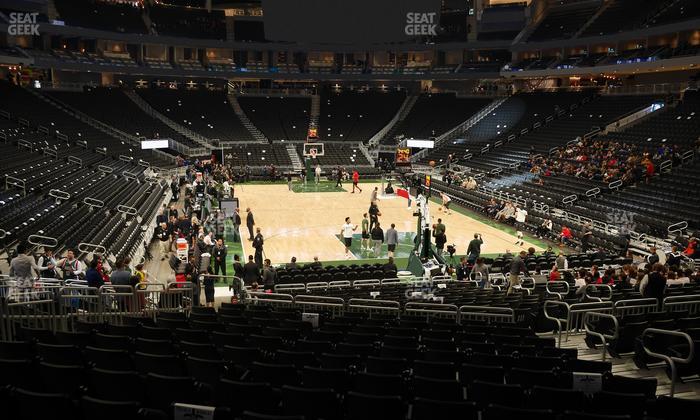 Fiserv Forum - Section 113 Seat View