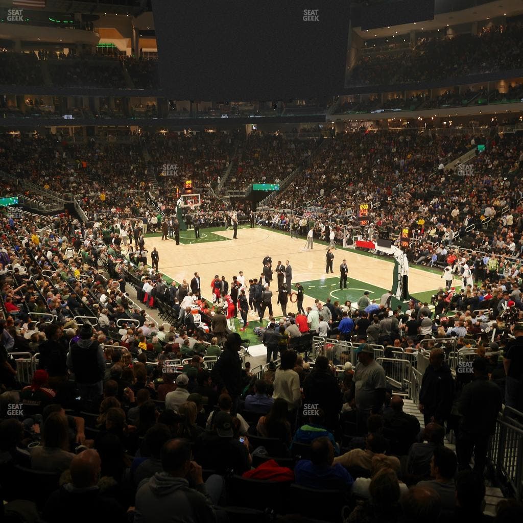 Fiserv Forum - Section 114 Seat View