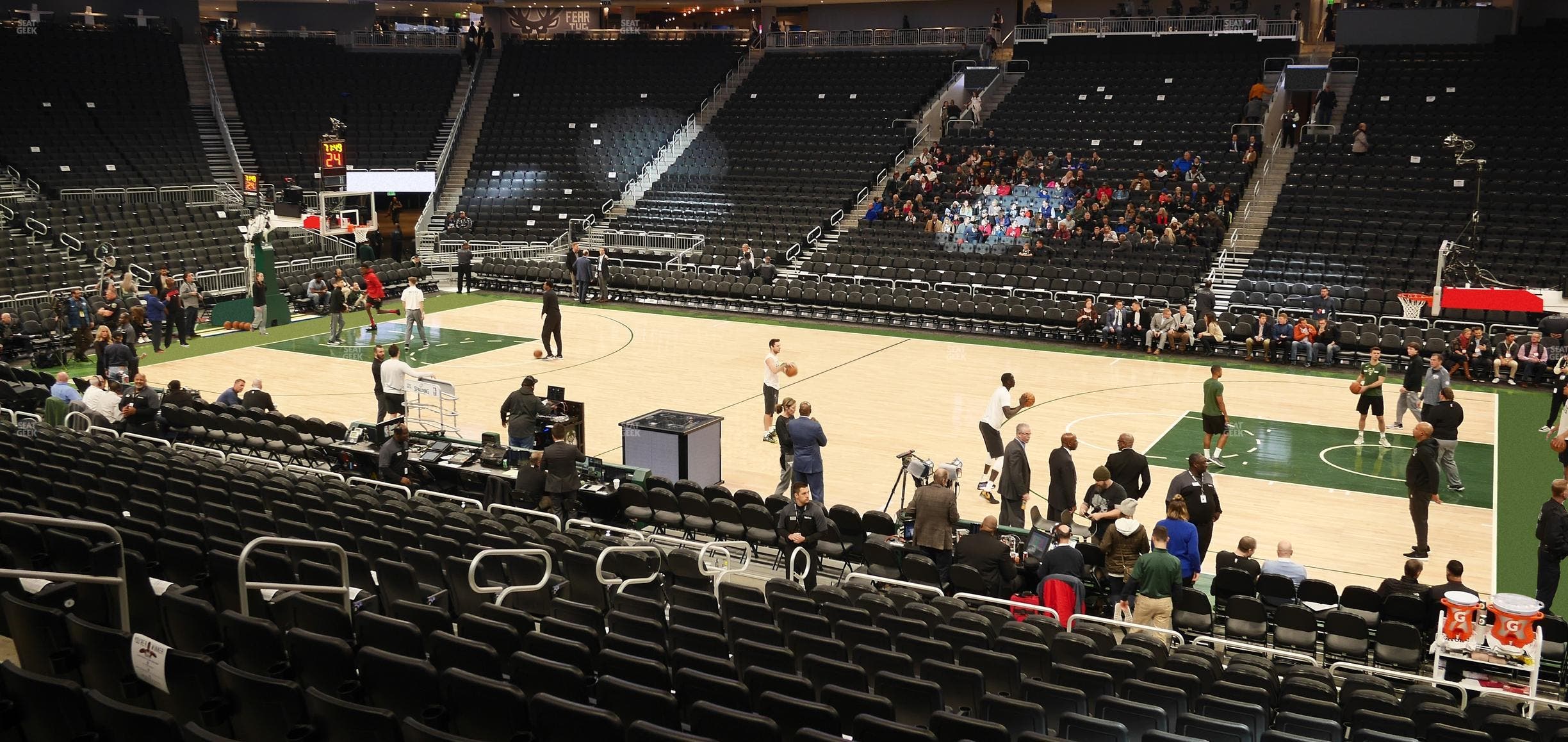 Fiserv Forum - Section 116 Seat View