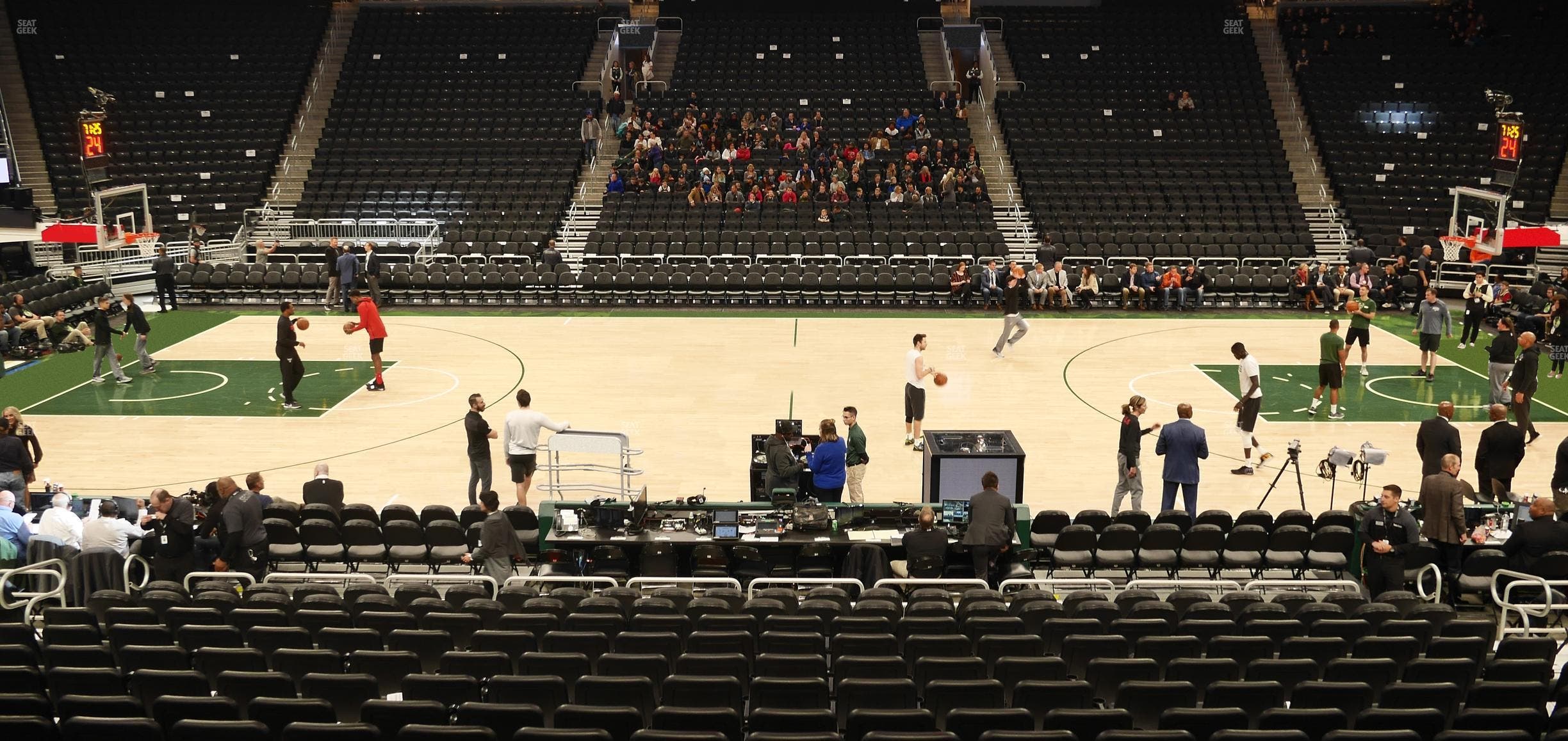 Fiserv Forum - Section 117 Seat View
