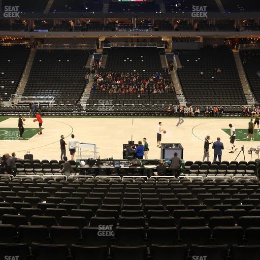 Fiserv Forum - Section 117 Seat View