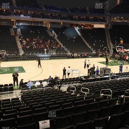Fiserv Forum - Section 118 Seat View