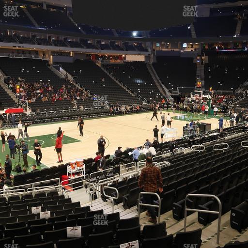 Fiserv Forum - Section 119 Seat View