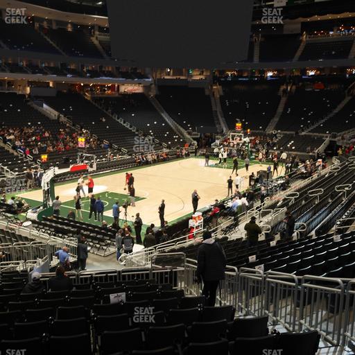 Fiserv Forum - Section 120 Seat View