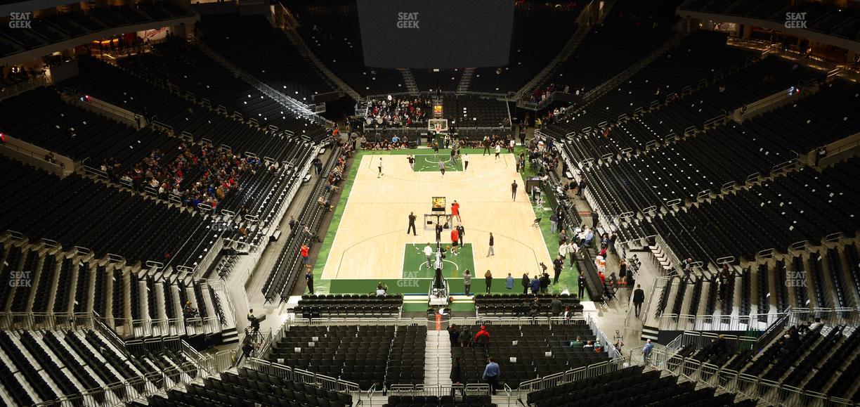 Fiserv Forum - Section 201 Seat View