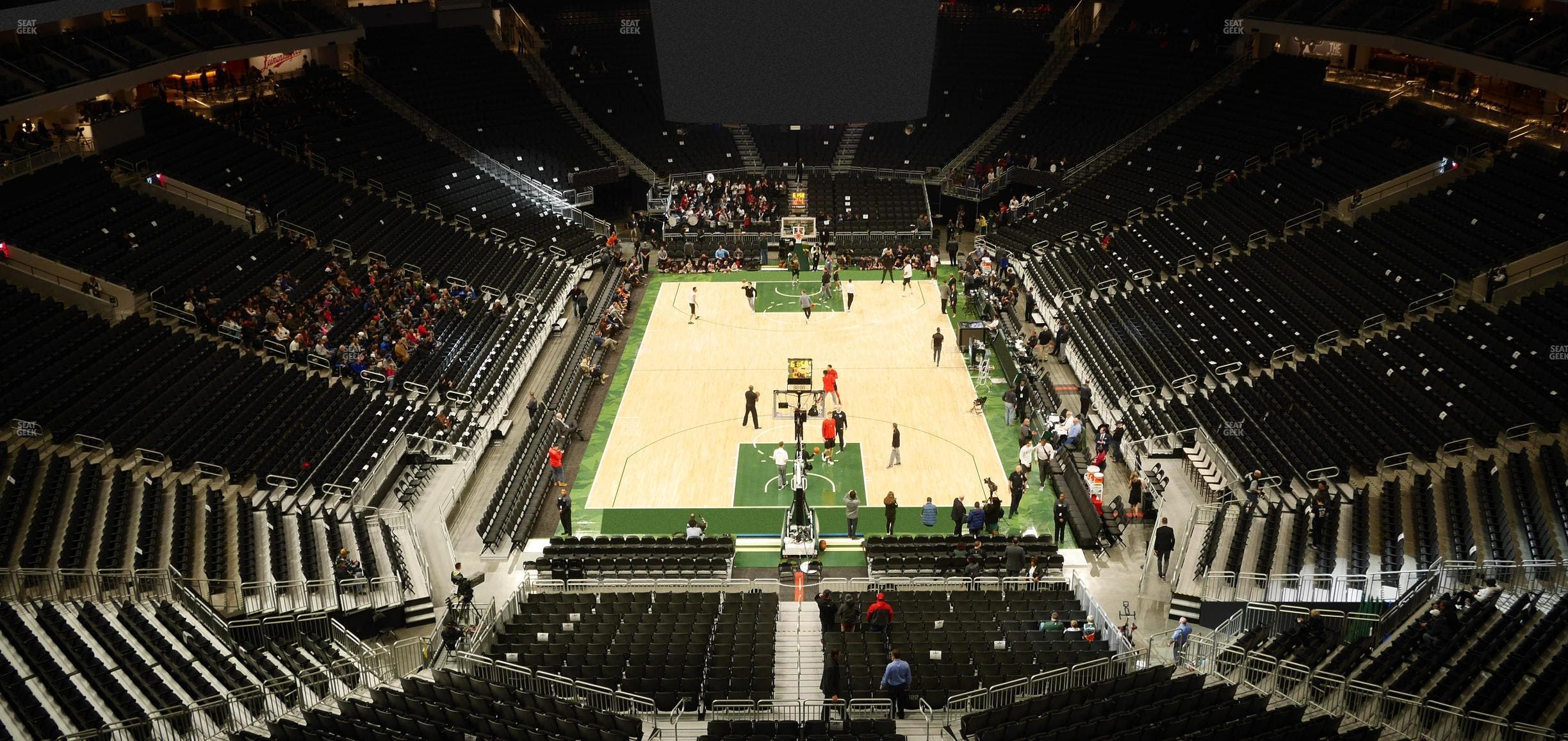 Fiserv Forum - Section 201 Seat View