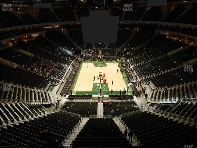 Fiserv Forum - Section 201 Seat View