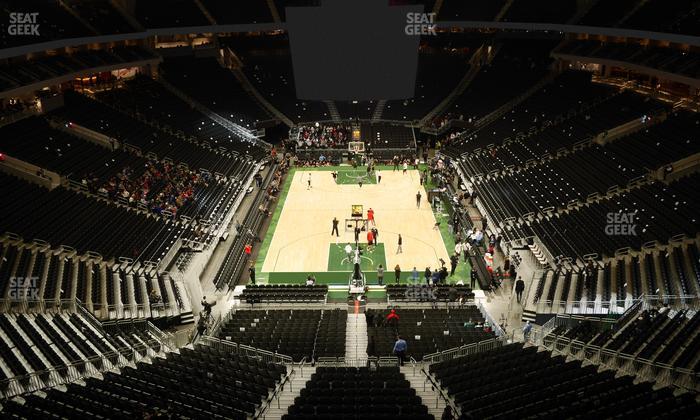 Fiserv Forum - Section 201 Seat View