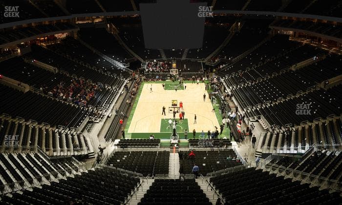 Fiserv Forum - Section 201 Seat View
