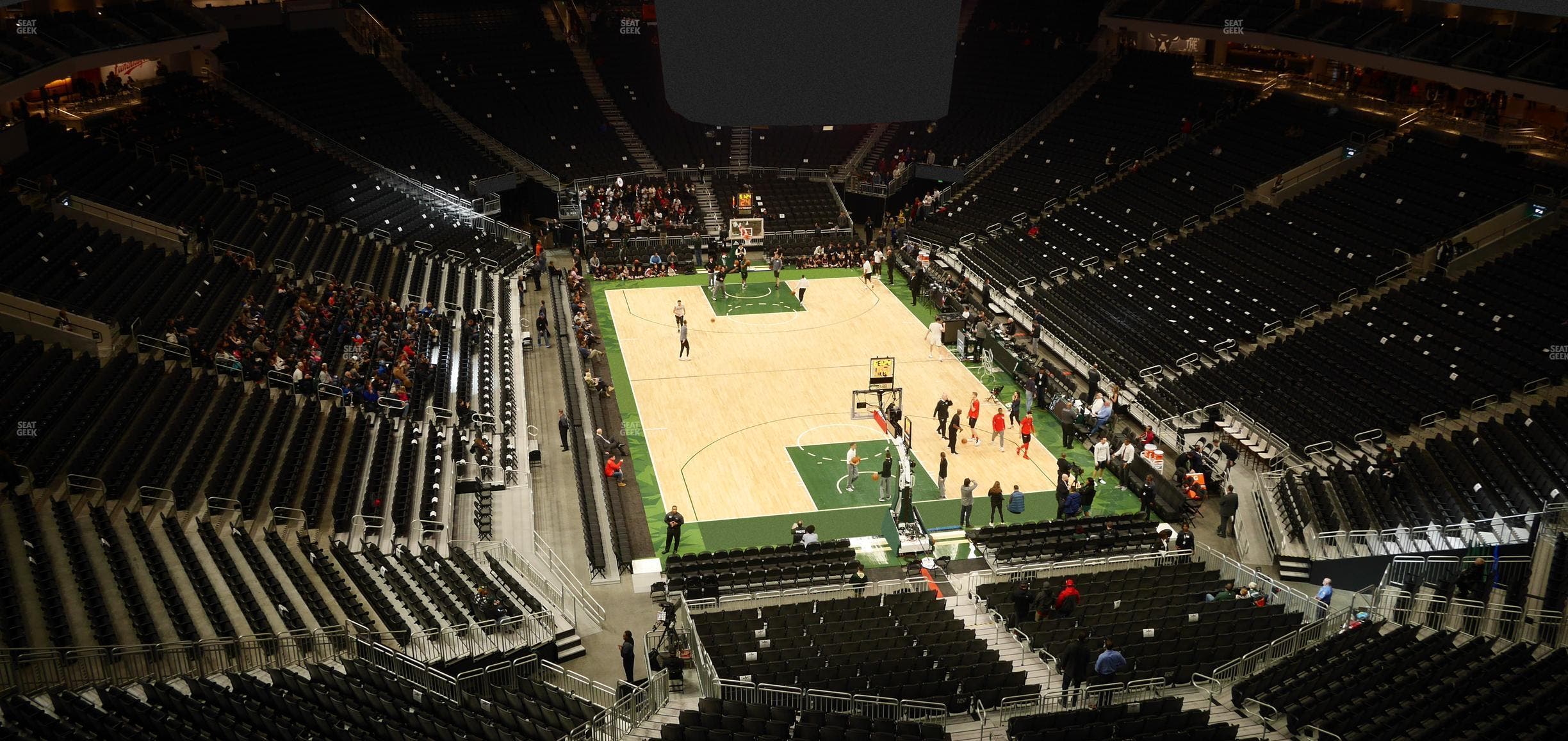 Fiserv Forum - Section 202 Seat View
