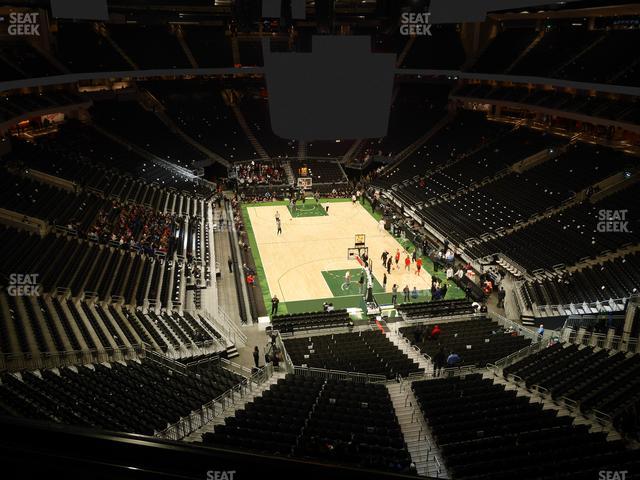 Fiserv Forum - Section 202 Seat View