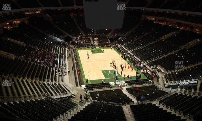 Fiserv Forum - Section 202 Seat View